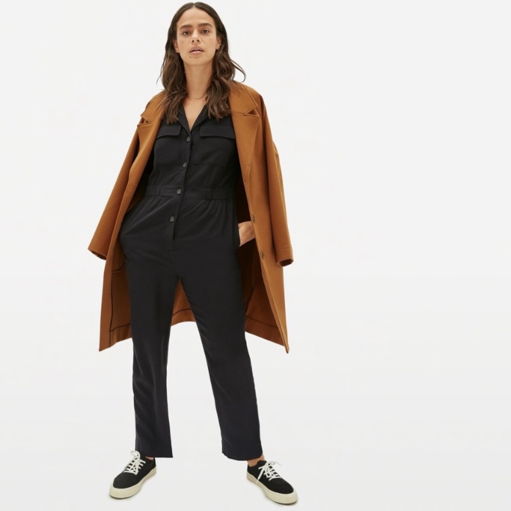 Everlane • Utility Drape Jumpsuit